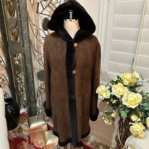 Maximilian Wimens Shearling Coat